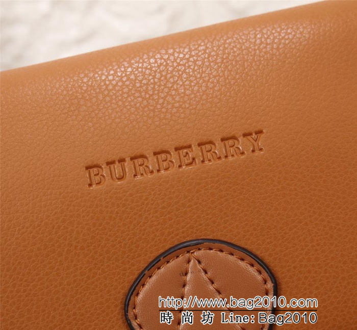 BURBERRY巴寶莉 獨家爆款 小號Canvas格紋皮革 斜背包 39907  Bhq1005